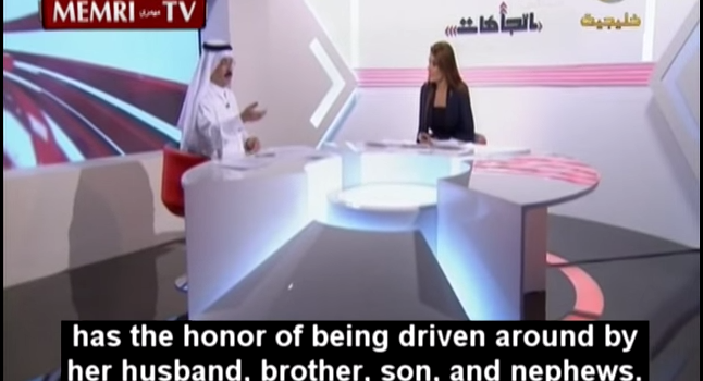 historien saoudien Saleh Al-Saadoon dit que les femmes ne devraient pas être autorisés à conduire